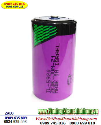 Tadiran TL-5920, Pin nuôi nguồn Tadiran TL5920 lithium 3.6V size C 8500mAh chính hãng Made in Israel